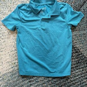 Jumping Beans Toddler Polo Shirt - Turquoise size 4T
